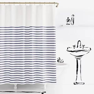 Kate Spade Harbour Stripe Shower Curtain 72x72